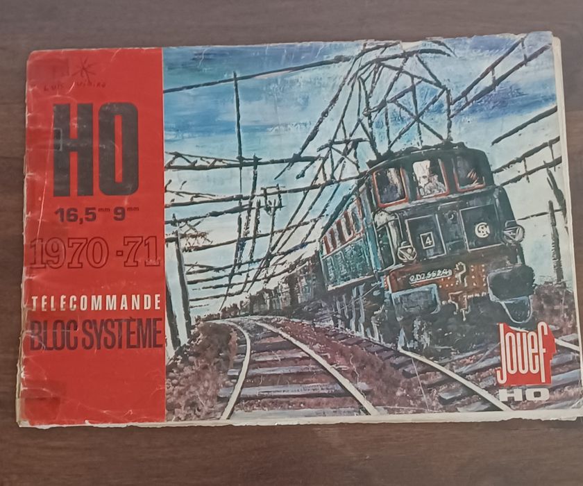 Catálogo comboios JOUEF H0 anos 70-71