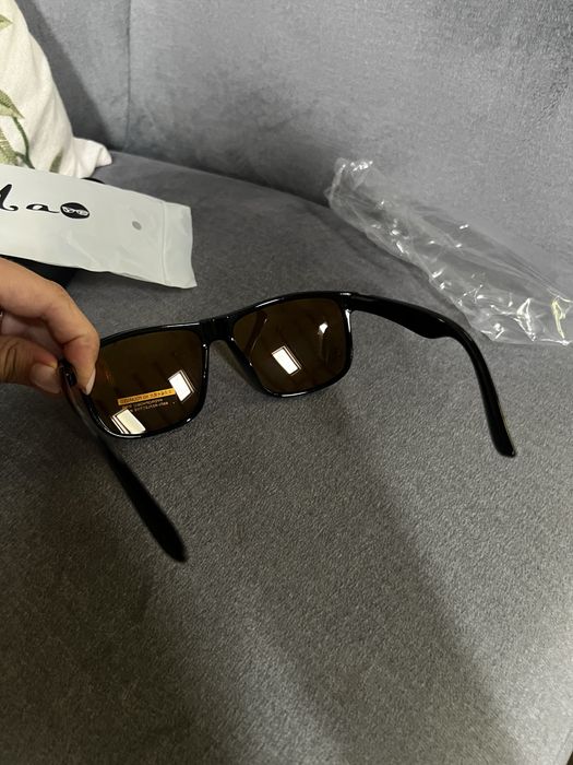 Brązowe okulary nowe