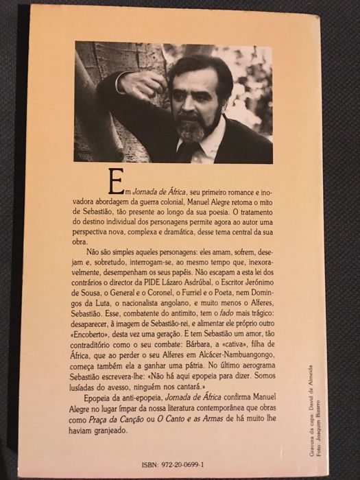 Manuel Alegre/ Mário Cláudio/ Mário de Carvalho/ F. José Viegas