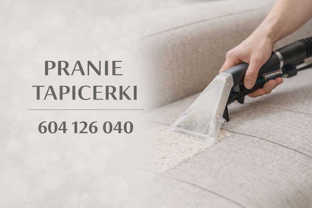 Pranie tapicerki meblowej i dywanów