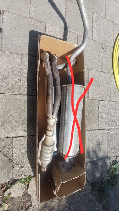 Część wydechu, golf 4 benzyna