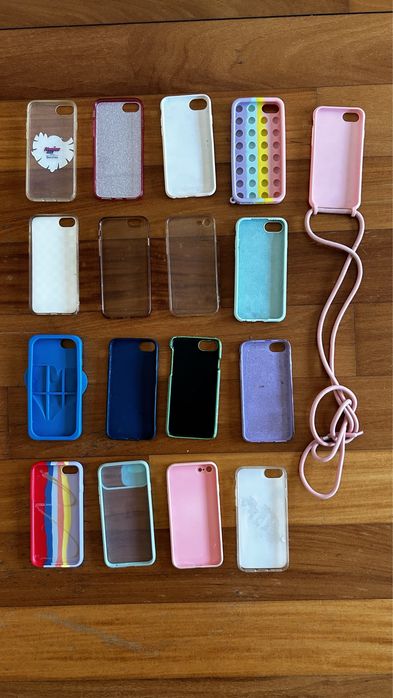 Capas de proteção para telemóvel para os modelos iPHONE SE / iPHONE 8