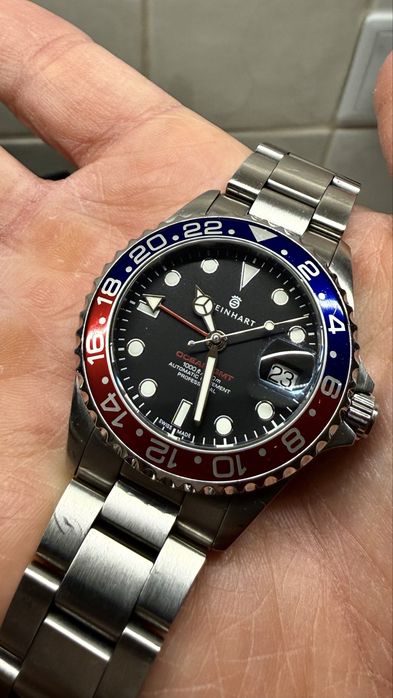 Steinhart Ocean GMT 39 Black Ceramic/Pepsi