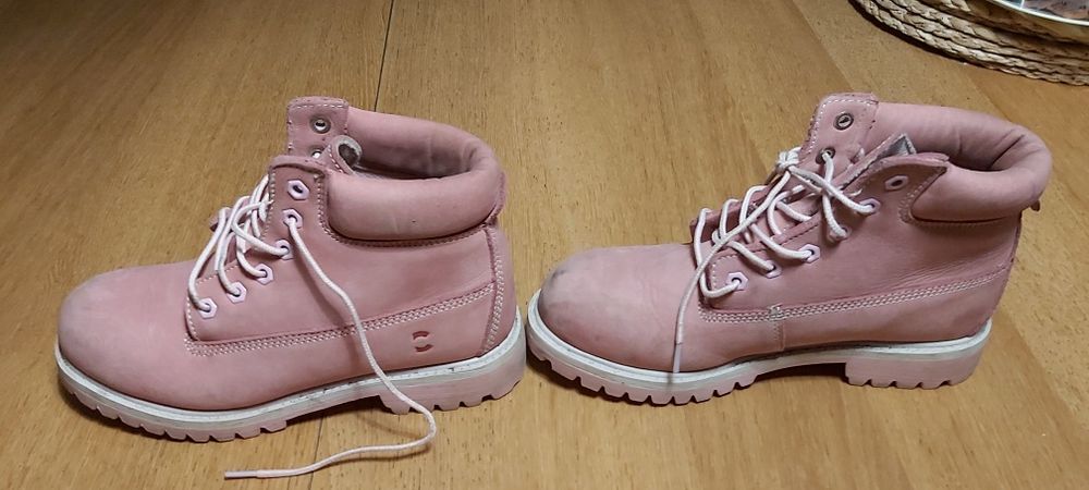 Pół Buty dziwczęce. Rózowe