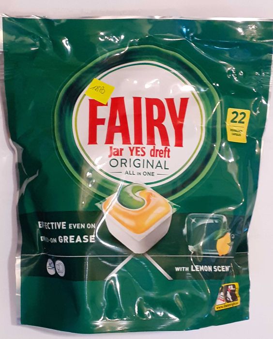 Fairy tabletki do zmywarki 22szt op