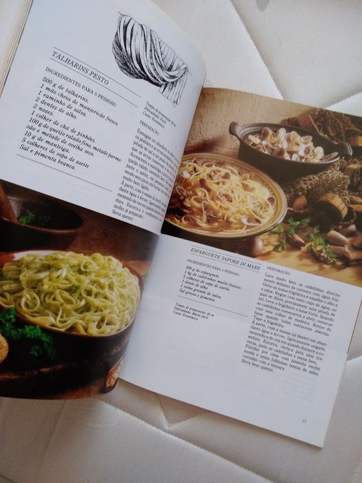 Descubra a Massa, livro receitas Gallo