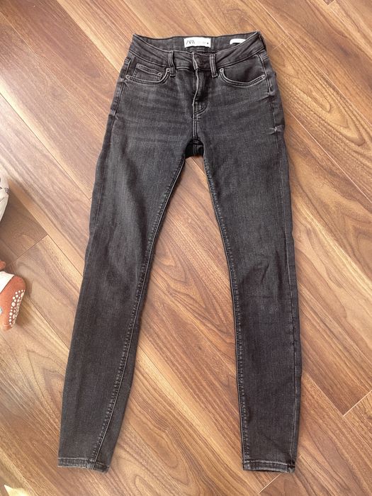 Zara rurki czarne rozmiar 34