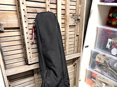 Saco Guitarra — Gig Bag Almofadado (Preto/Bege)