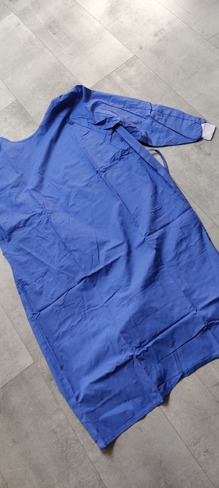 Fartuch laboratoryjny medyczny bawełniany 2XL