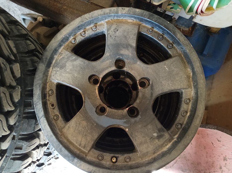 Conjunto 5 Jantes 15"X7J alumínio 5X139,7 ET10