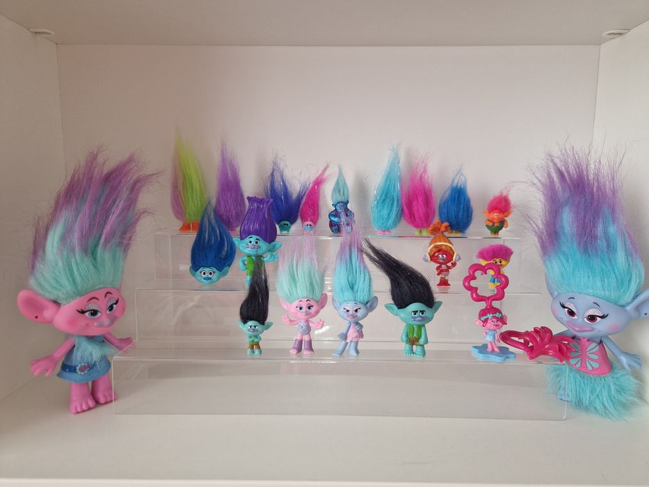 Іграшки фігурки з мультику Тролі, близнючки, масок, пагін