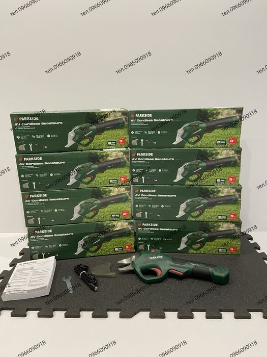Секатор акумуляторний садовий Parkside Німеччина