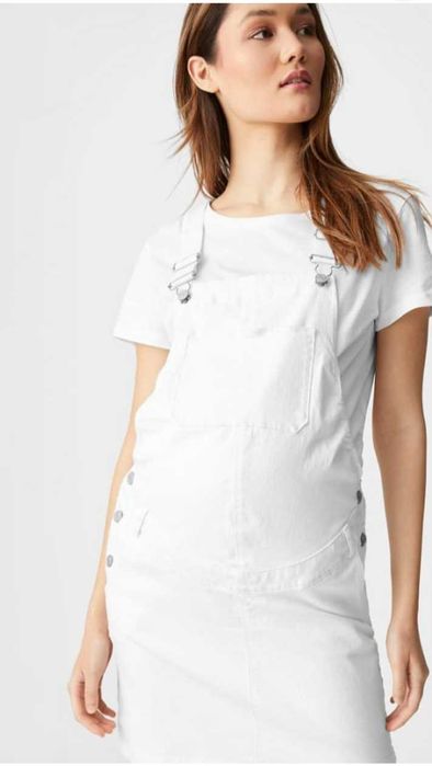 Джинсовий сарафан для вагітних