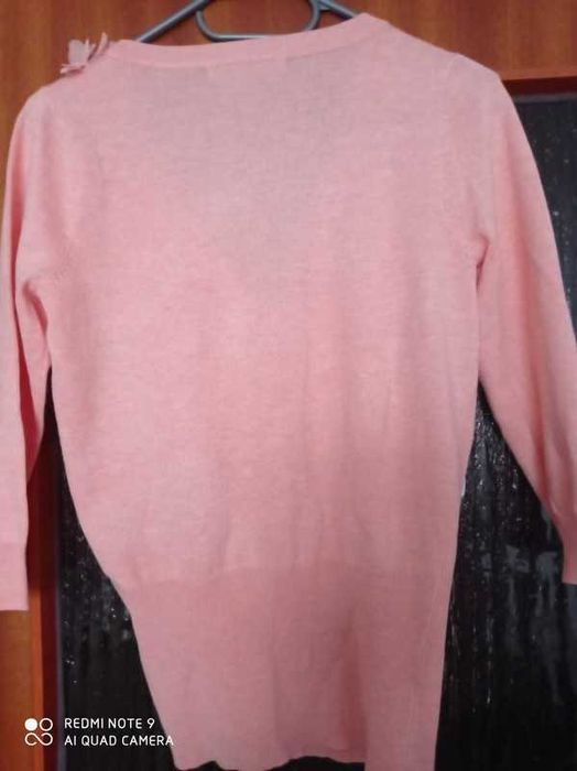 Krótki kardigan brzoskwiniowy, Reserved rozm 38/ M, nowy