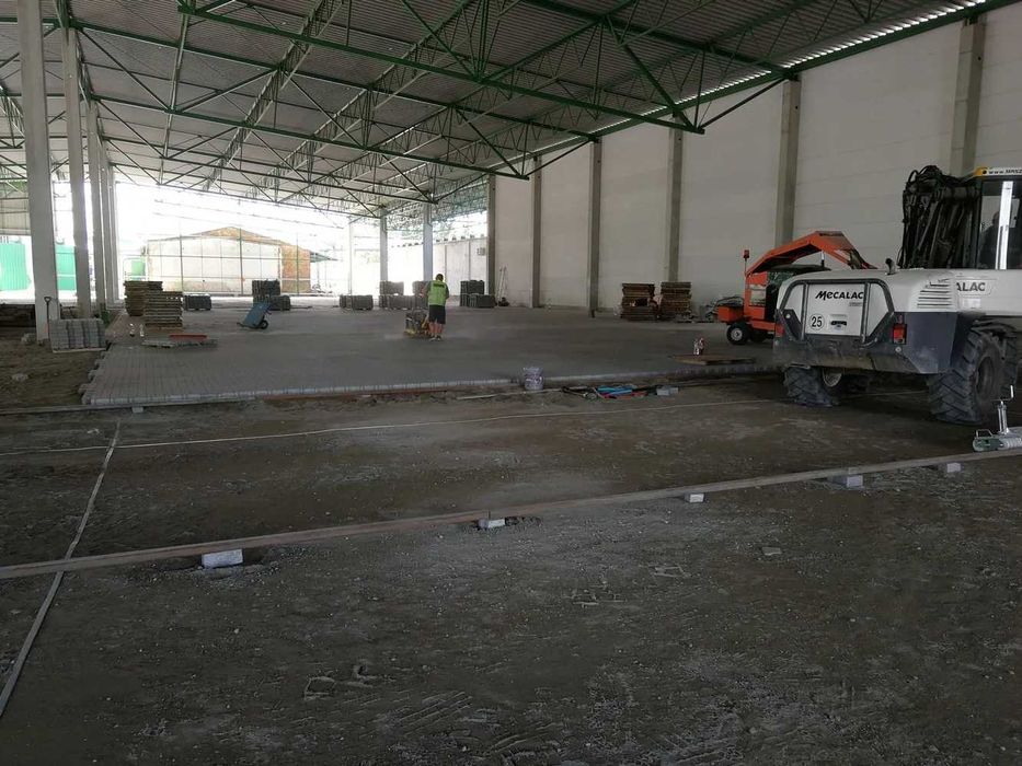 Usługi układanie kostki brukowej, roboty ziemne, PIANOBETON