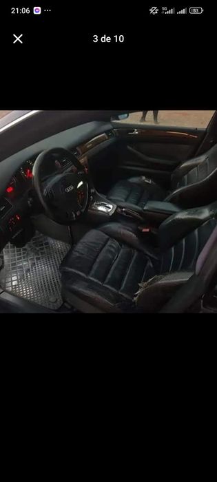 Audi A6 Avariada não pega
