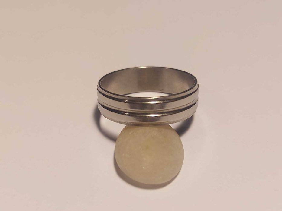 Anel Aço Inoxidável Size 21 - Resistente, Brilhante e Antialérgico