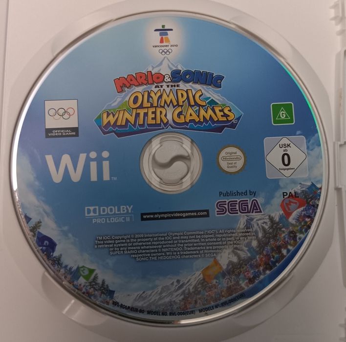Jogos Olímpicos de Inverno Mario & Sonic Nintendo Wii