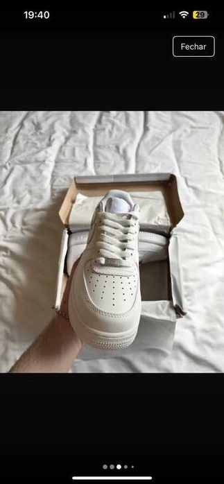 Nike, białe trampki, rozmiar 42