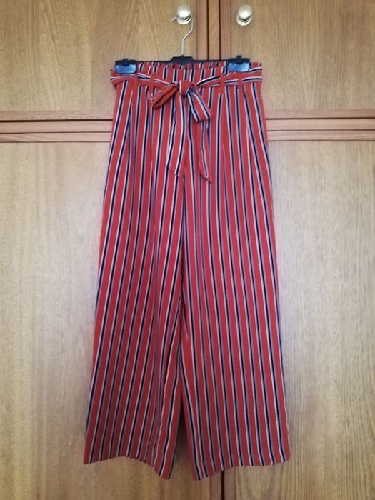 Calças fluidas Zara