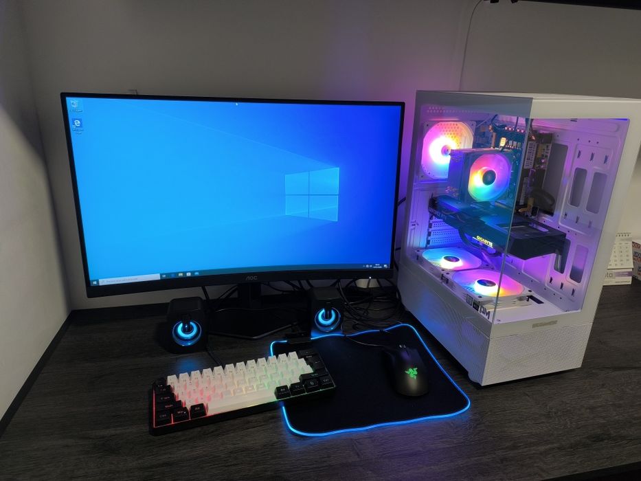PC Gaming 3050RTX 16 Ram + Ecrã+ Periféricos 3x S/ Juros