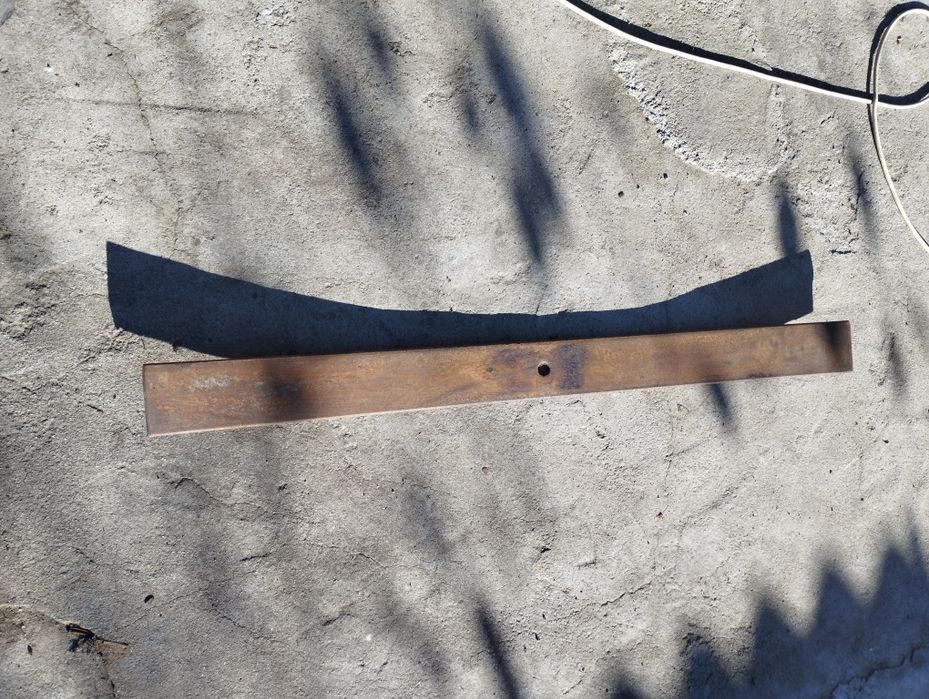 Підкорінний задній лист камаз  товщина 18мм.