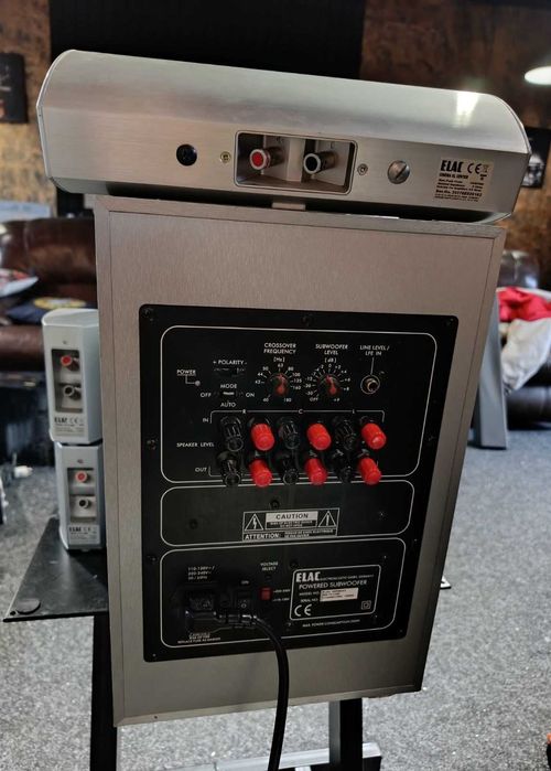 ELAC cinema XL SET  дуже якісна компактна система дом кіно