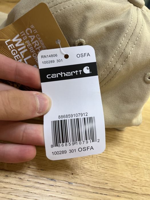Czapka na lato z daszkiem carhartt