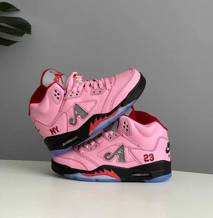 !LUX! Air Jordan 5 Retro Awake NY Boro Arctic Pink | 36 37 38 39 40 41