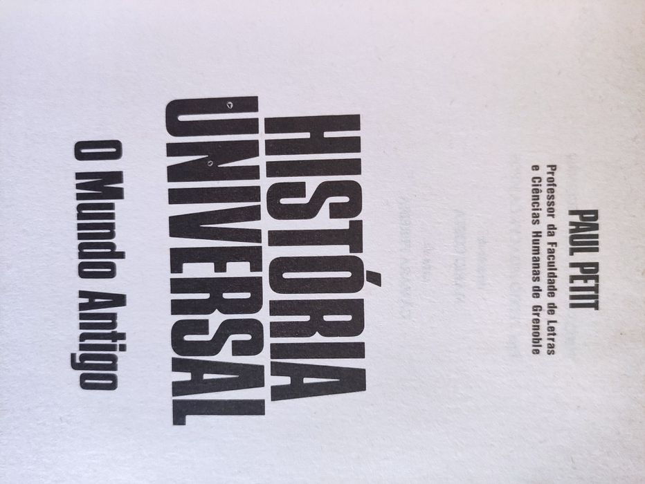 Livros - História Universal