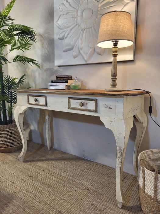 mesa, consola, secretaria, indiano, oriental, rustico