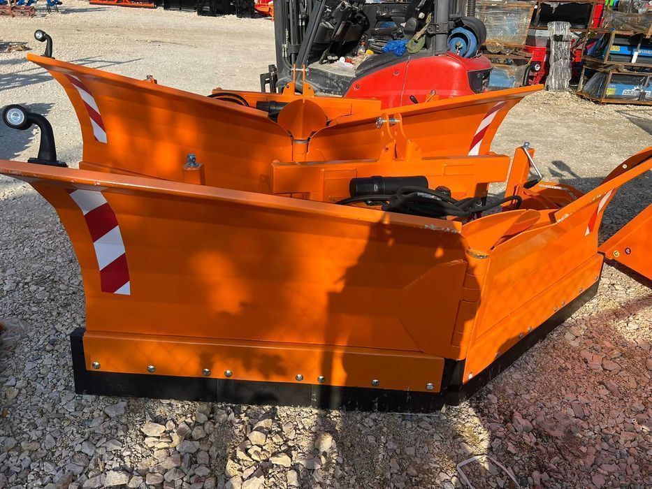 Pług śnieżny pług do śniegu Volant hydrauliczny składany transport