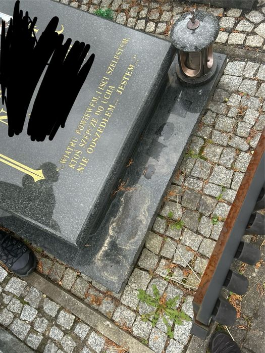 Sprzątanie nagrobków