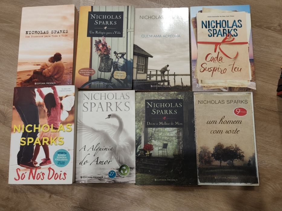 Coleção de Nicholas Sparks 24 livros