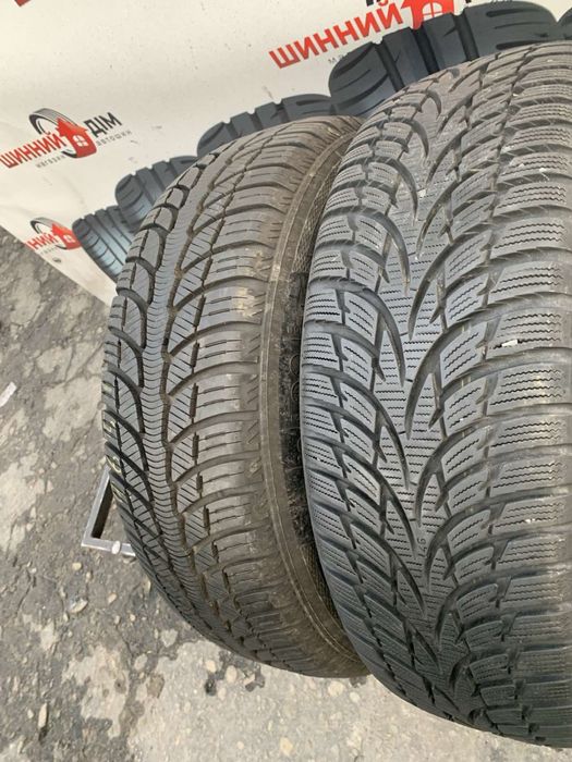 Шини 195/65 R15 одиночки Kleber i Nokian 2022p зими  7,3/7,5мм