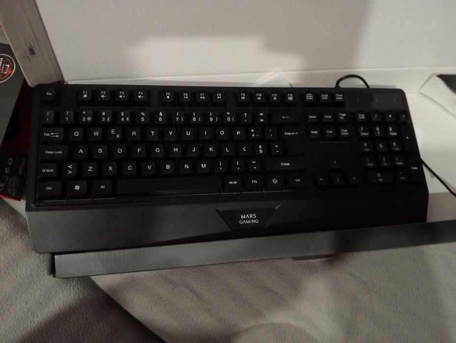 Teclado gaming 3 em 1