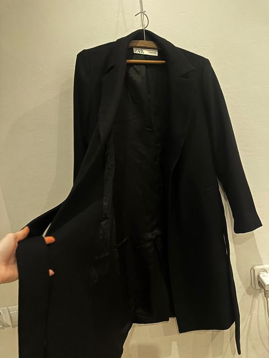 Płaszcz Zara M szlafrokowy