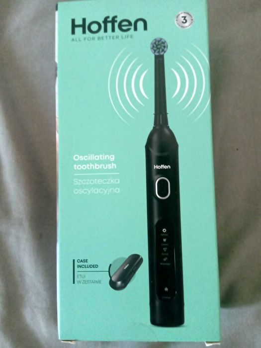 hoffen oscillating toothbrush szczoteczka oscylacyjna