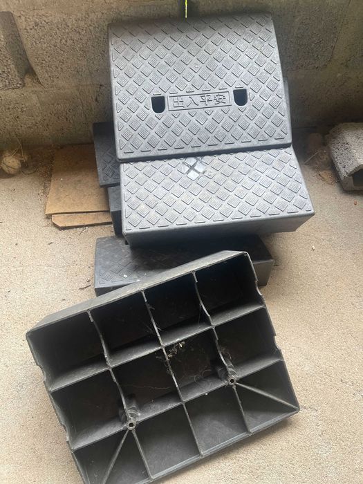 Plataforma de rampa para carros muito resistente