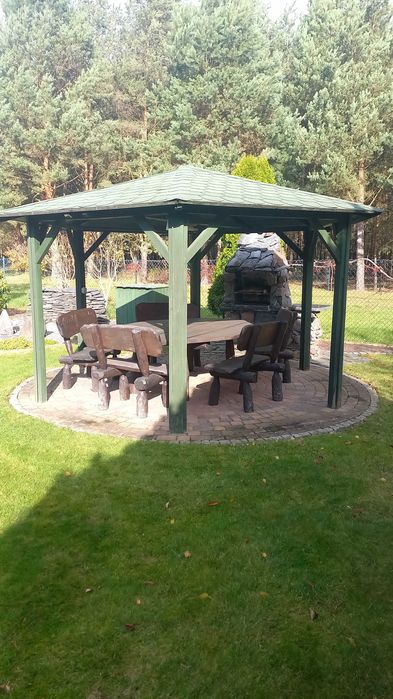 Altanka ogrodowa duża