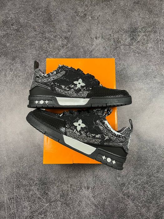 Louis Vuitton x Swarovski Skate Sneaker Black