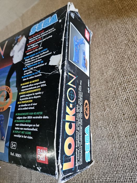 Sega lock on com caixa