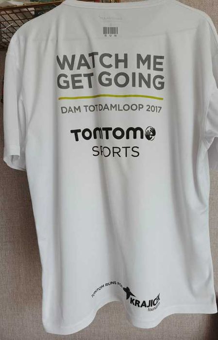 Biały t-shirt męski.