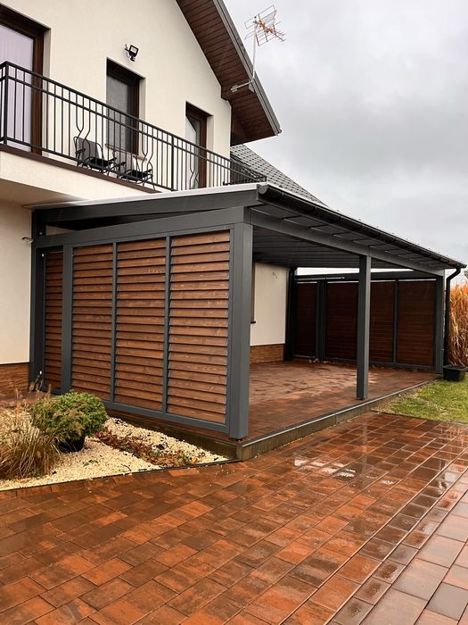 Ruchome deseczki| zadaszenie tarasu| ruchome zaluzje|| zaluzje drewnia