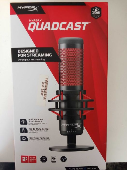 Microfone Podcast Hyper X