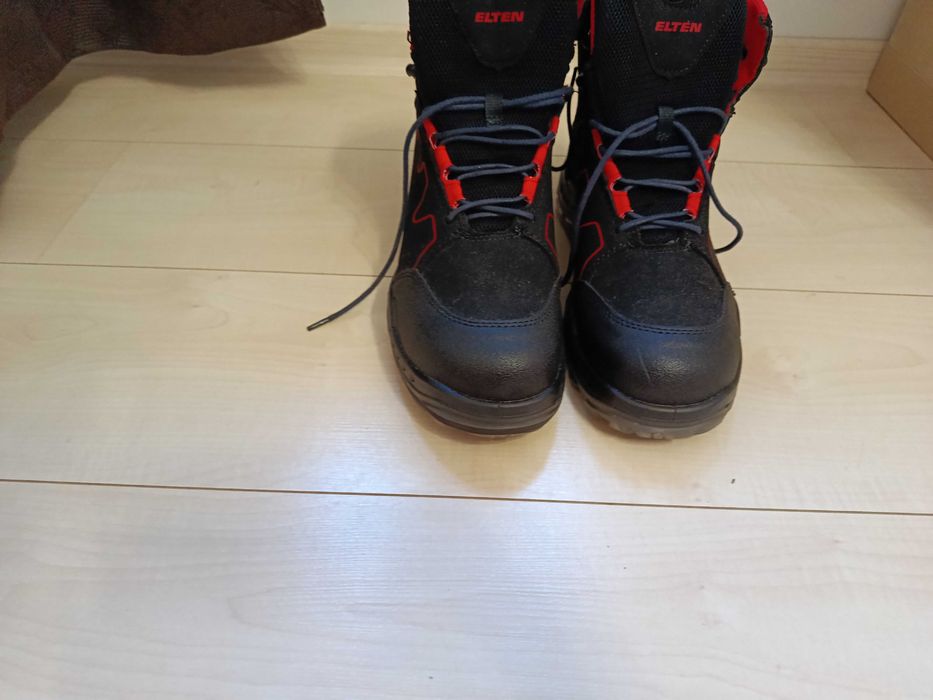 Buty robocze Elten Grant Red Mid ESD S3 SRC r. 42 27,5 cm nowe