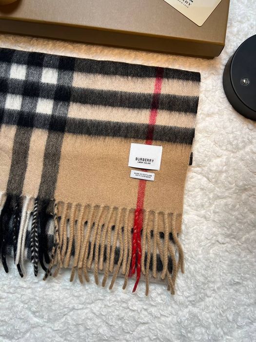 Szalik Burberry 100% Kaszmir