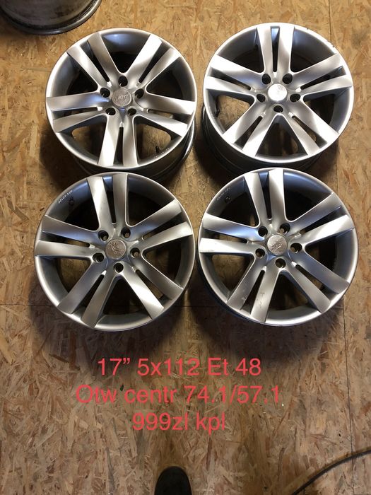 Felgi 16” 17” mercedes vw audi skoda 5x112