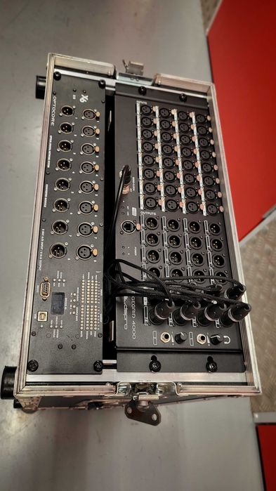 Waves DSPRO StageGrid 4000 SoundGrid LV1+OPTOCORE X6 (40in/24out)+CASE