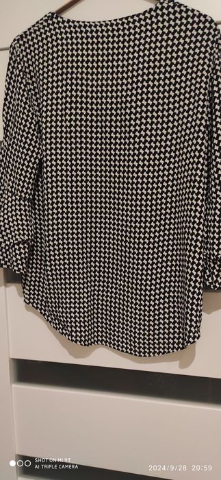 Bluzeczka Zara 36 pepitka